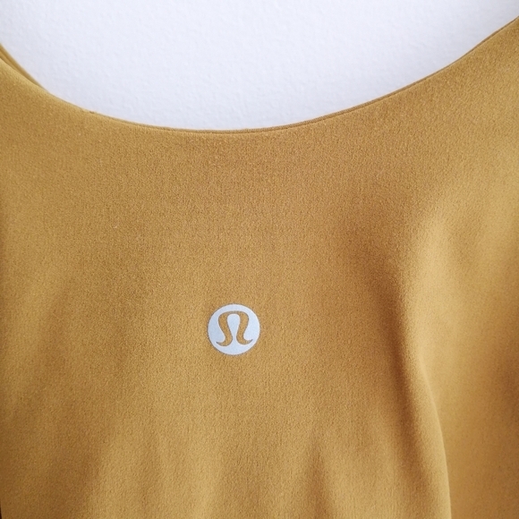 Lululemon Align Tank Mustard Yellow Gold Brown Plus Size 14 - Picture 6 of 11